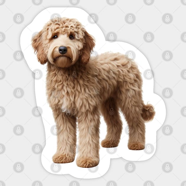 Australian Labradoodle Sticker by millersye